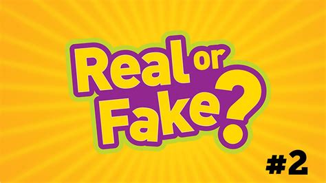 show about guessing fake or real|More.